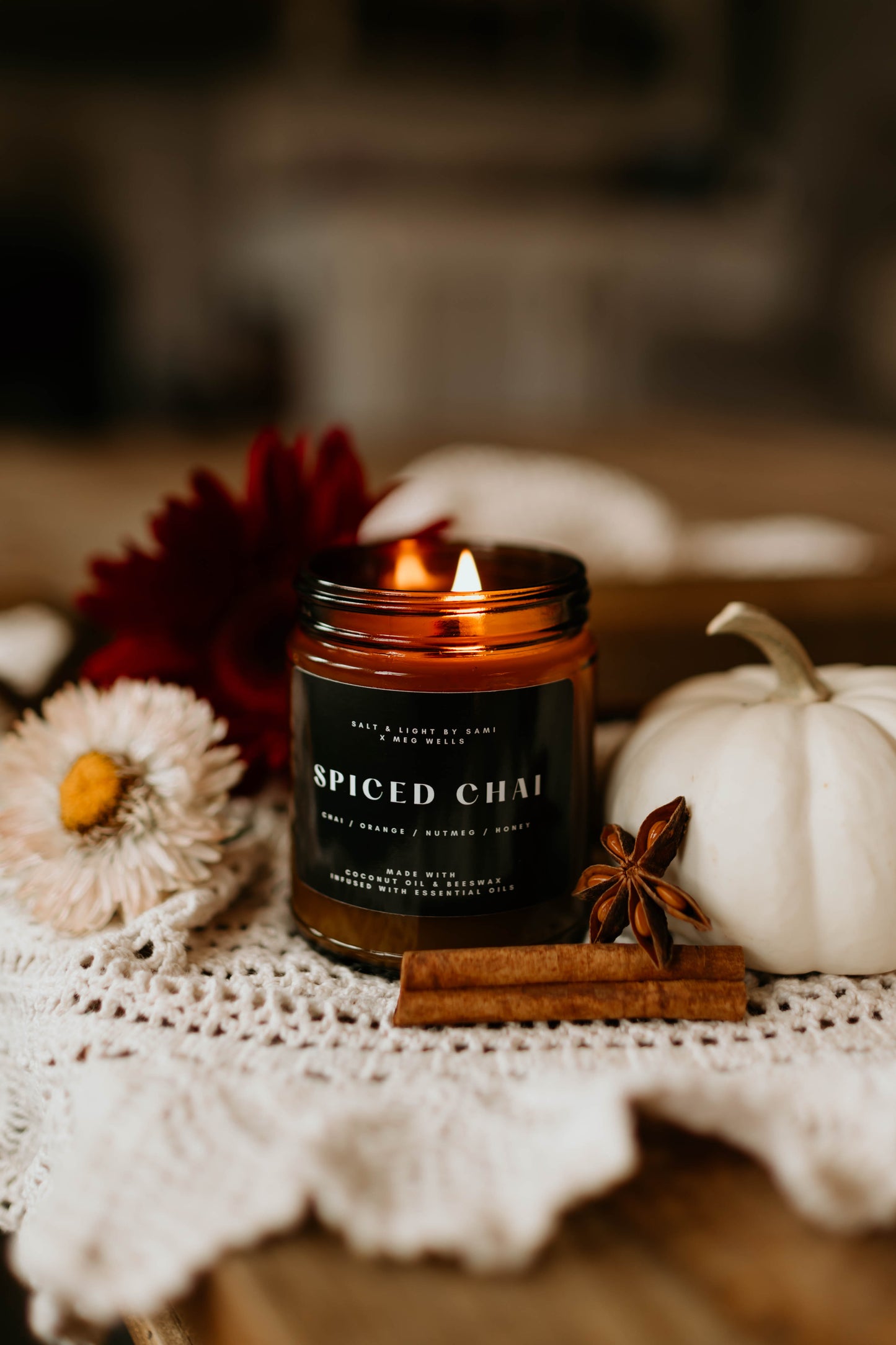 Spiced Chai Candle - Meg Wells exclusive