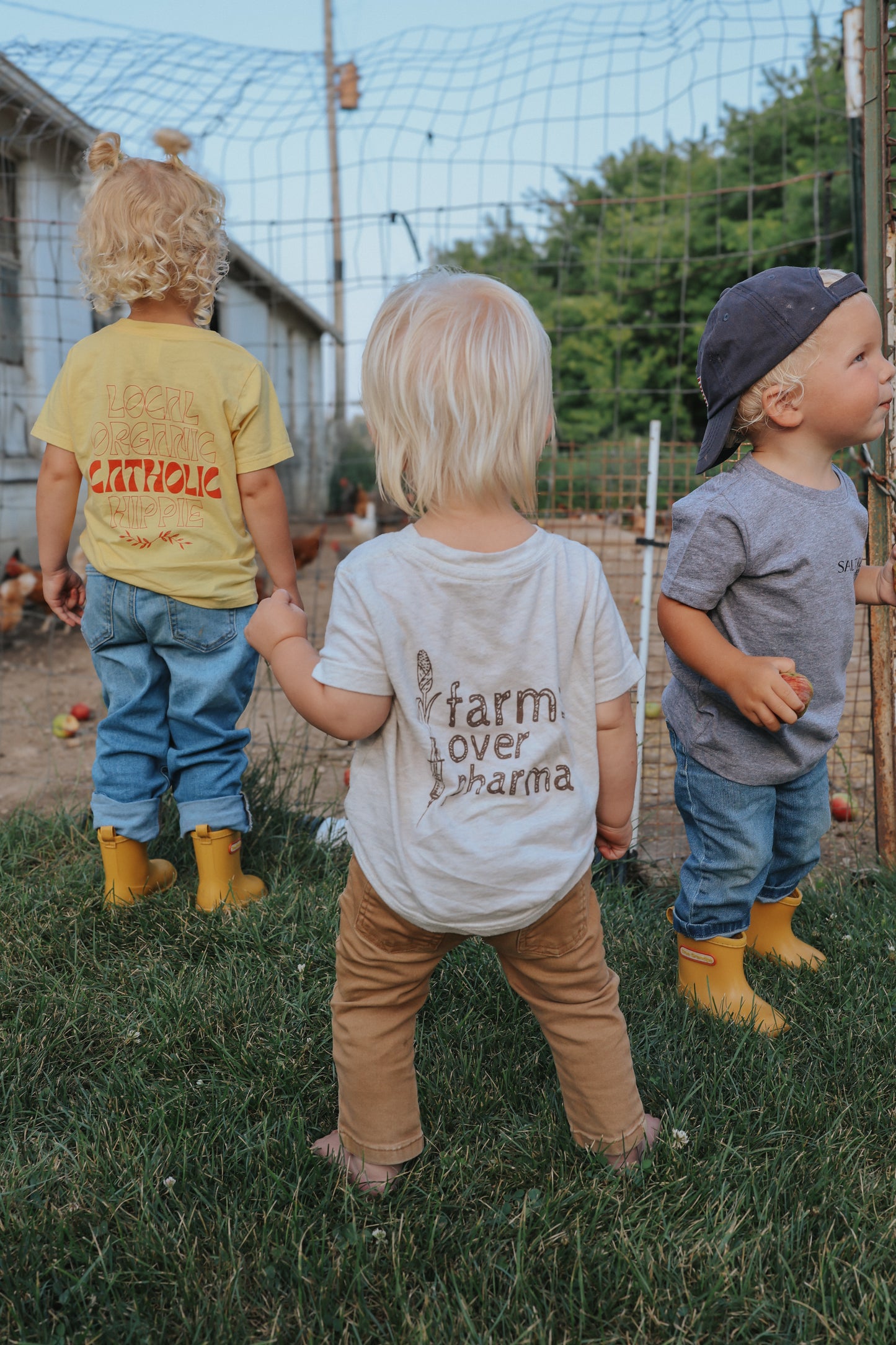 KIDS Farms over Pharma- T Shirt