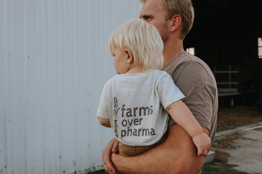 KIDS Farms over Pharma- T Shirt