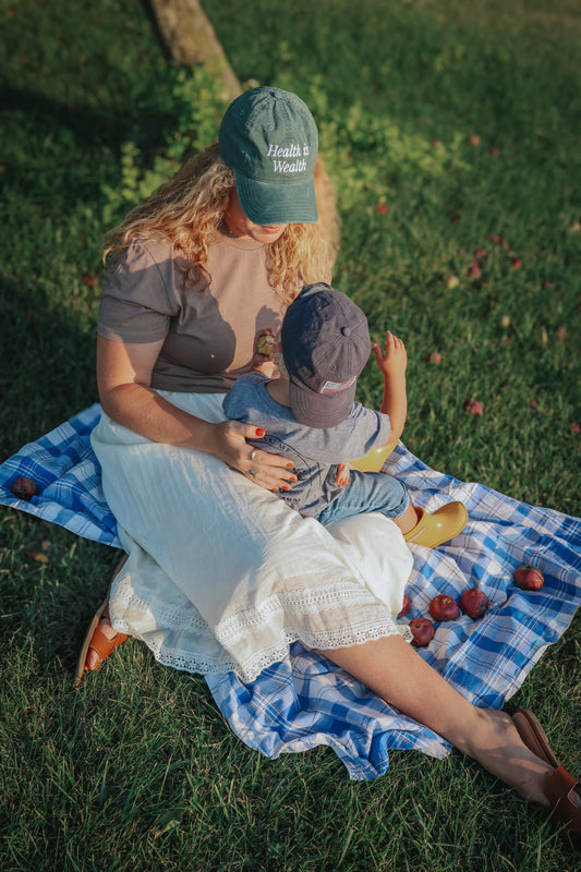 Health is Wealth GREEN Hat