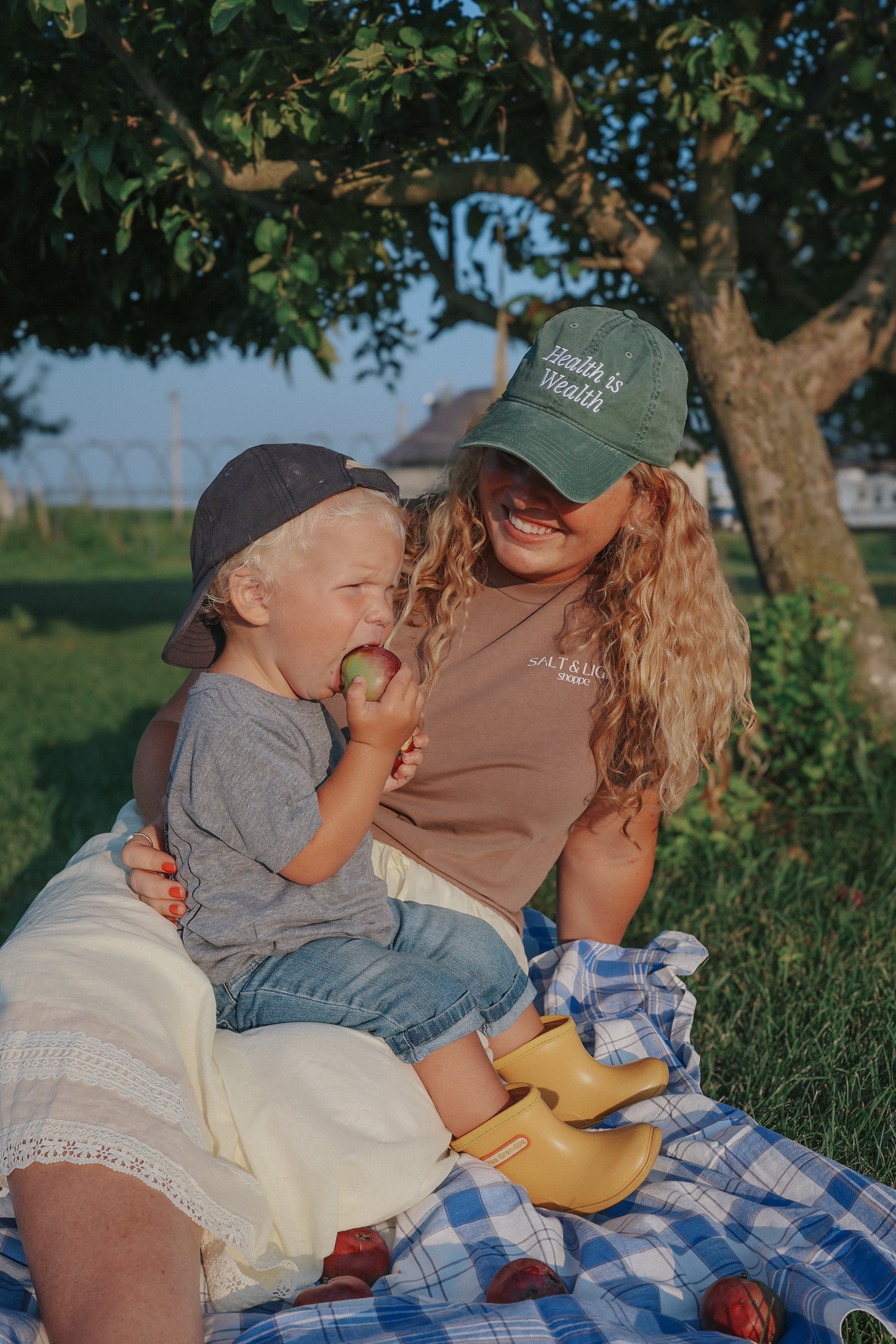 Health is Wealth GREEN Hat