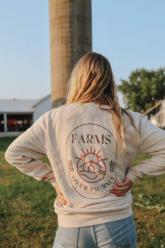 Farms over Pharma SUN - Sweatshirt